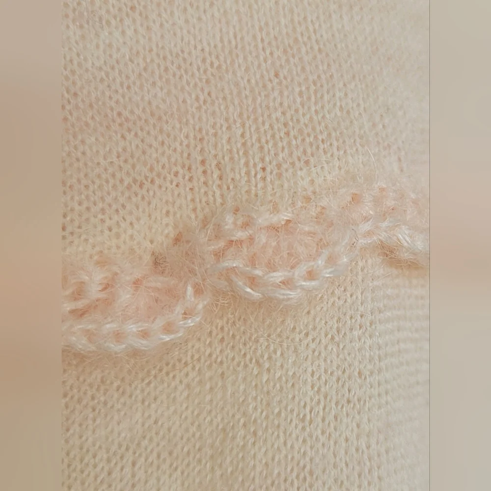 MOTH Anthropologie Women's Soft/Warm Sweater Turtleneck Wool/Mohair/Cashmere S - Picture 9 of 15